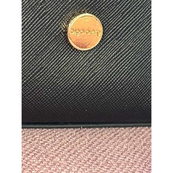 olga berg Sasha Top Handle Bag in Black New Womens Handbag Purse - Picture 6 of 11